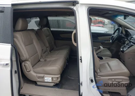 2013 Honda Odyssey Touring/Touring Elite from USA, damaged, VIN 5FNRL5H96DB047748